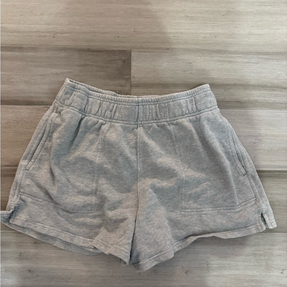 Aerie Light Gray Athletic Shorts